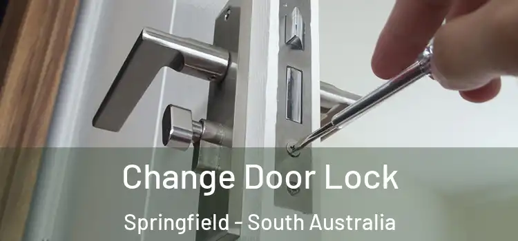 Change Door Lock Springfield - South Australia