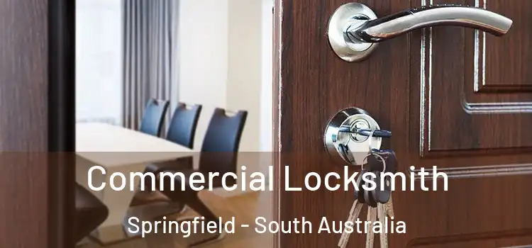 Commercial Locksmith Springfield - South Australia