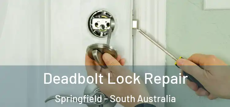 Deadbolt Lock Repair Springfield - South Australia