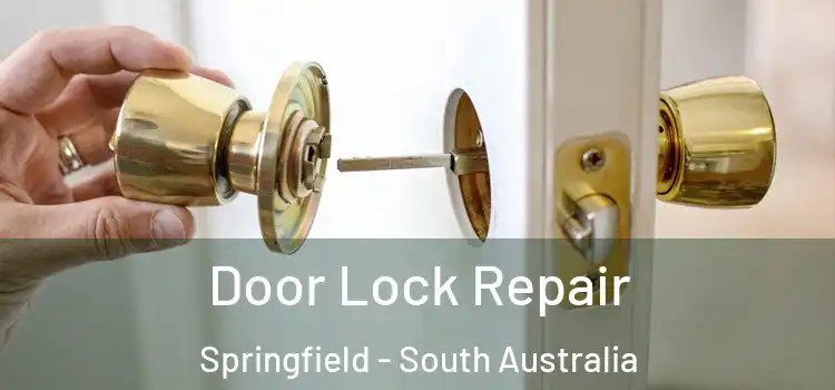 Door Lock Repair Springfield - South Australia