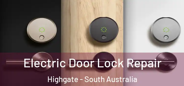 Electric Door Lock Repair Highgate - South Australia