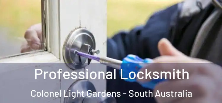 Professional Locksmith Colonel Light Gardens - South Australia